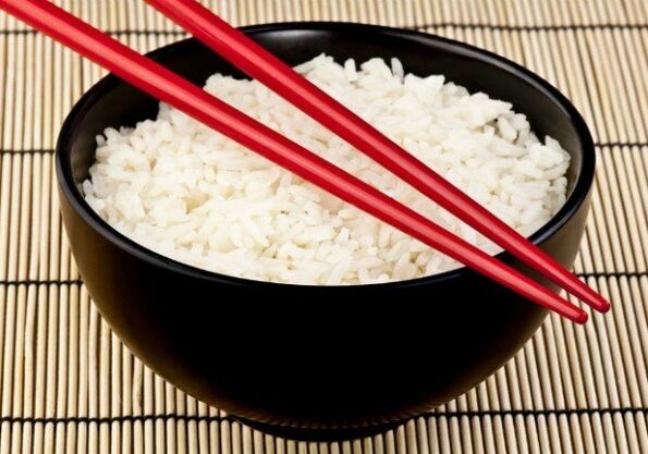 ris för den japanska kosten