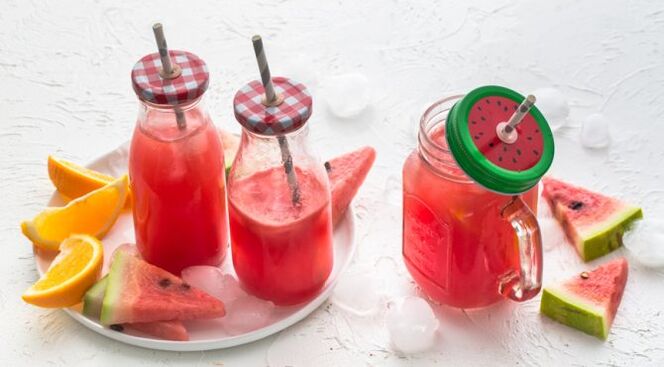 vattenmelonsmoothie för viktminskning